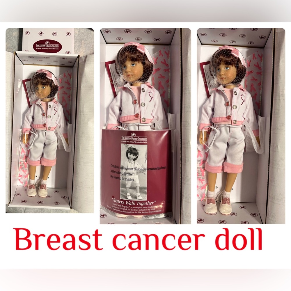 Ashtin drake breast cancer doll